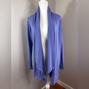 Athleta Pranayama Cardigan Wrap - Purple